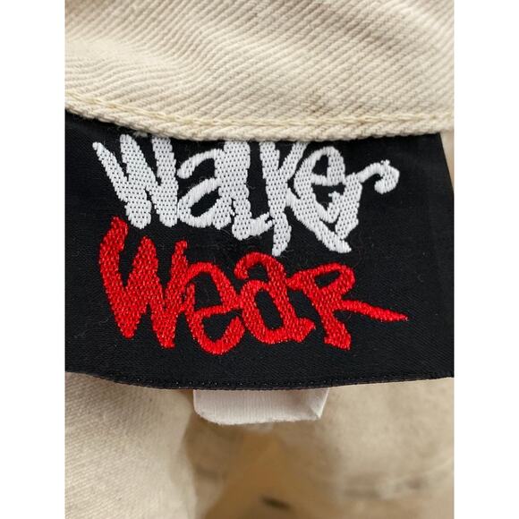 WALKER WEAR Men's Beige Four-Pocket Raw-Hem Chino Shorts SZ 34 - Picture 8 of 10